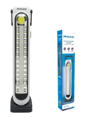 LAMPARA DE EMERGENCIA LED SOLAR RECARGABLE PHILCO