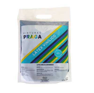 LATEX EN BOLSA AZUL PIEDRA 2.8KG PRAGA