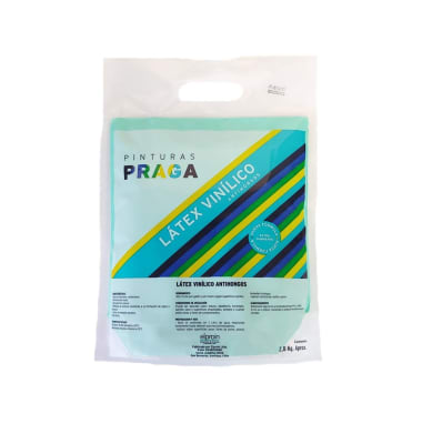 LATEX EN BOLSA VERDE AGUA 2.8KG PRAGA