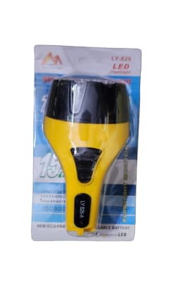 LINTERNA 15 LEDS 6W RECARGABLE