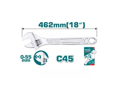 LLAVE AJUSTABLE FRANCESA 18