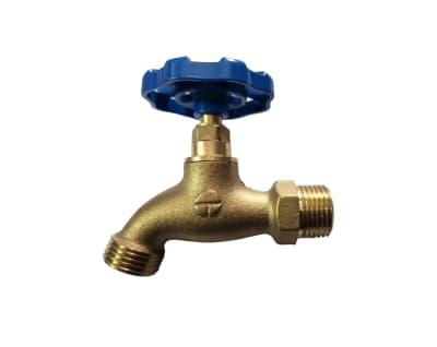 LLAVE BOLA JARDIN ENTRADA 1/2 - SALIDA 1/2 BRONCE TAUMM