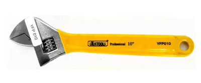 LLAVE AJUSTABLE MANGO AMARILLO M/PAST 10 