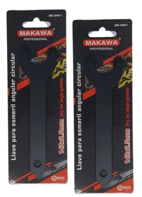 LLAVE ESMERIL ANGULAR 142X2.5MM MAKAWA