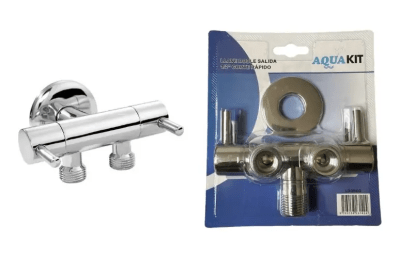 LLAVE ANGULAR DOBLE SALIDA 1/2
