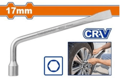 LLAVE PARA RUEDA AUTO TIPO L 17MM WTH6317 WADFOW