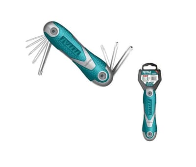 LLAVE TORX T-9 T-40 TIPO NAVAJA SUIZA THT1061846 TOTAL