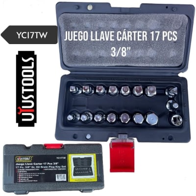 JUEGO LLAVE CARTER 17 PCS 3/8 UYUSTOOLS