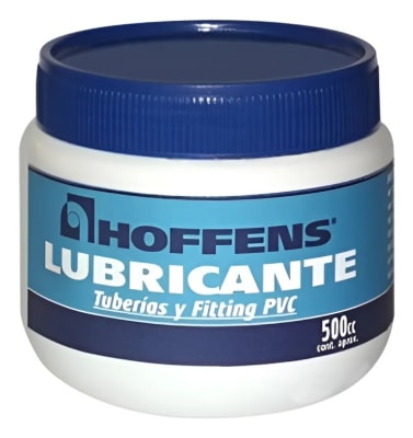 LUBRICANTE TUBERIAS Y FITTING PVC 500 GRS HOFFENS
