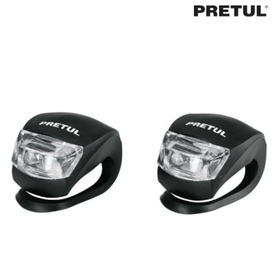 LINTERNA DE SILICONA PARA BICICLETA LIBI-2P TRUPER