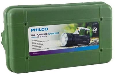 LINTERNA LED ALTO BRILLO 2 MODOS DE LUZ PHILCO