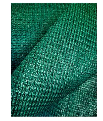 MALLA RACHEL DOBLE UNICOLOR VERDE 2MTS APERTURA A 4MTS