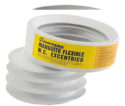 MANGUITO FLEXIBLE WC 110mm EXCENTRICO