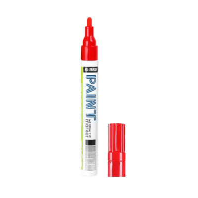 MARCA METAL ROJO