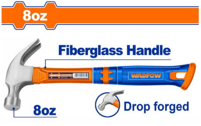 MARTILLO  CARPINTERO FIBRA 8OZ WHM3308 WADFOW