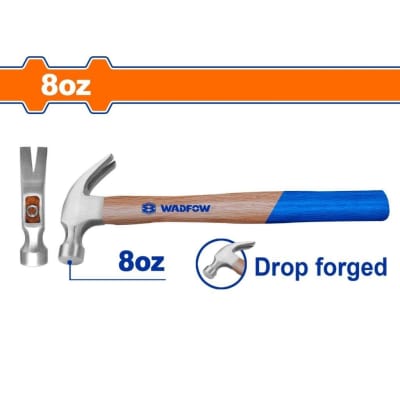 MARTILLO CARPINTERO MANGO MADERA 8OZ WADFOW WMB3308