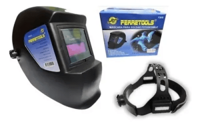 MASCARA DE SOLDAR FOTOSENSIBLE AUTOMATICO SIN GRADUACION FERRETOOLS F5015