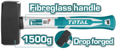 MAZO FORJADO COMBO MANGO DE FIBRA DE VIDRIO 1500GRS THT7215006