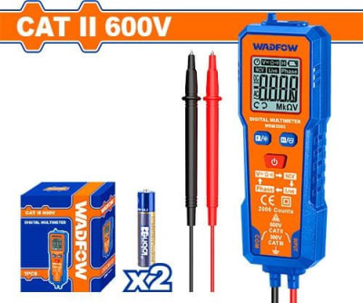 TESTER DIGITAL MULTIMETRO DIGITAL NVC 600V WADFOW WWDM3502