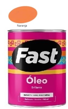 OLEO BRILLANTE NARANJA 900ML FAST