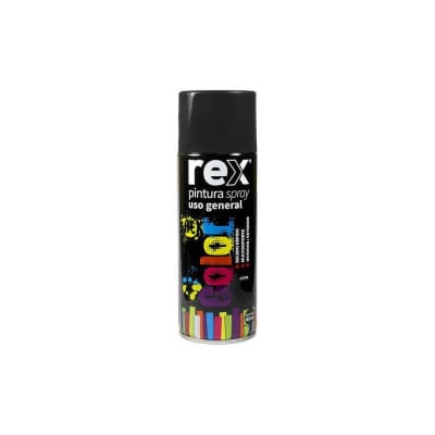 PINTURA SPRAY REX NEGRO MATE 400ML
