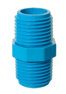 NIPLE PVC 1 1/2 HE-HE HOFFENS