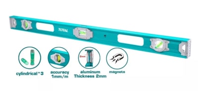 NIVEL TOTAL 120CM MAGNETICO TMT212026