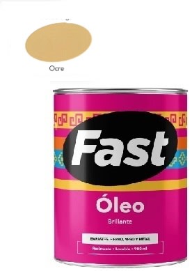 OLEO BRILLANTE OCRE 900ML FAST