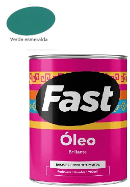 OLEO BRILLANTE  VERDE ESMERALDA GALON  FAST