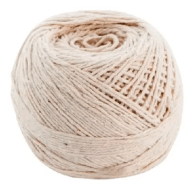 ROLLO PIOLA DE ALGODON 100GR BLANCA