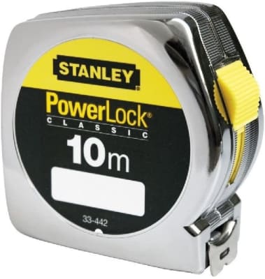 FLEXOMETRO STANLEY 10 MTS. POWERLOCK