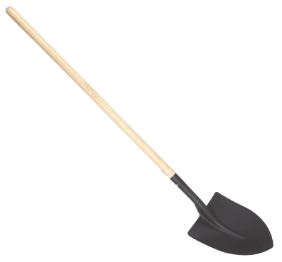 PALA PUNTA IRRIGACION S503L MANGO LARGO MADERA