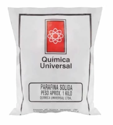 PARAFINA SOLIDA BOLSA 1KG QUIMICA UNIVERSAL