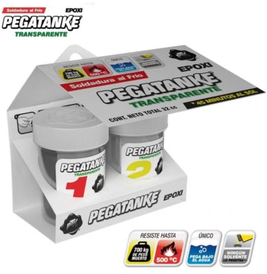 PEGATANKE TRANSPARENTE EPOXI 32CC