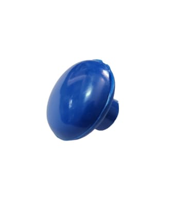 PERILLA PLASTICA AZUL 38MM