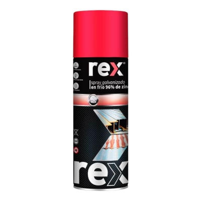 GALVANIZADO EN FRIO SPRAY PINTURA ZINC 96% 400ML REX