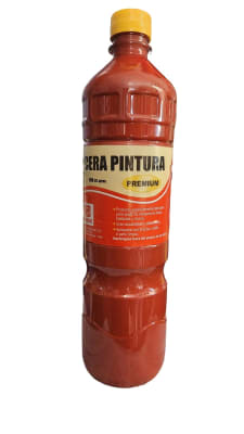 PINTURA ROJA PARA PISO CERA 900 ML