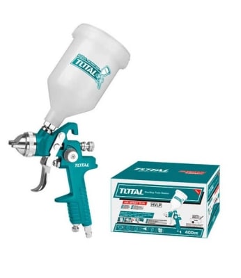 PISTOLA DE PINTURA 600CC 1,4MM CARGA SUPERIOR PLASTICA TAT11001 TOTAL