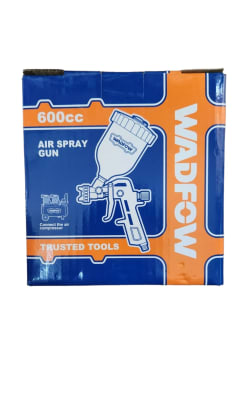 PISTOLA DE PINTURA 600CC RECIPIENTE SUPERIOR WADFOW WGA1504