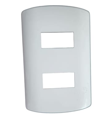 PLACA PARA MODULO 2 PUESTO C/SOPORTE