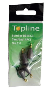 PLOMO DE PESCA TOP LINE N°3
