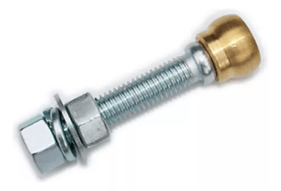 PERNO POLIN SIMPLE PARA PORTON 25 A 95MM ECO CORTO