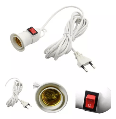 SOQUETE ALARGADOR CON ENCHUFE  10A250V BLANCO