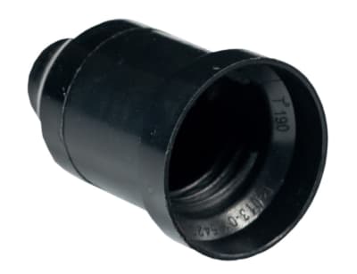 SOQUETE PORTALAMPARA PET NEGRO MEC 4AMP