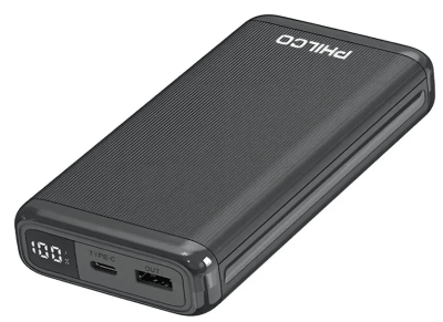 POWERBANK 10.000MAH/PD 22.5W BLK PHILCO