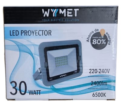 PROYECTOR LED WYMET 30W 6500K