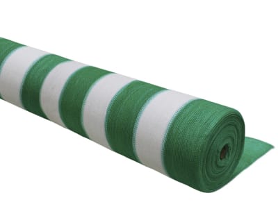 MALLA RACHEL SIMPLE VERDE BLANCO 65% METRO LINEAL