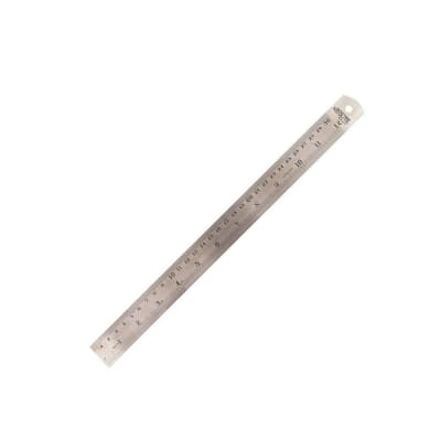 REGLA DE ACERO 30CM (12