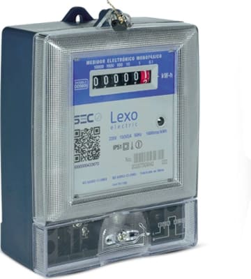 MEDIDOR  ELECTRONICO REMARCADOR MONOFASICO 10(50)A 220 LEXO