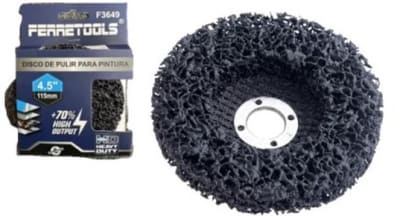 DISCO DESBASTE REMOVEDOR DE OXIDO Y PINTURA F3649 FERRETOOLS